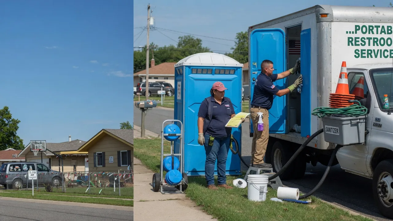 Portable Toilet Rental in Smithton, IL near me